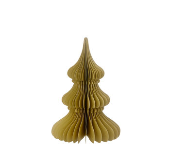 Honeycomb Paper Christmas Tree Decoration, 4 of 12