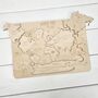 Children's Wooden World Map Puzzle, thumbnail 6 of 6