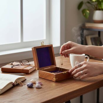 Handmade Tree Of Life Wooden Box, 8 of 12
