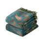 Double Sided Bird Patterned Sofa Bedspread Blanket, thumbnail 6 of 6