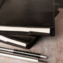 Personalised Leather Lined A5 Notebook, thumbnail 4 of 6