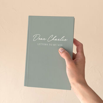 Letters To My Son Journal, Personalised Notebook, 3 of 9