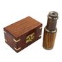 Six Inch The Westminster Bronze And Wood Telescope, thumbnail 4 of 7