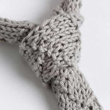 Mens Tie Duo Easy Knitting Kit, 3 of 9