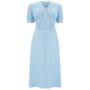Ruby Dress In Powder Blue 1940s Vintage Style, thumbnail 1 of 2