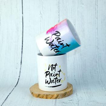 Paint And Not Paint Water Pot Set Gift For Artists, 2 of 2