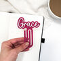 Personalised Acrylic Bookmark Custom Name Planner Clip, thumbnail 3 of 6