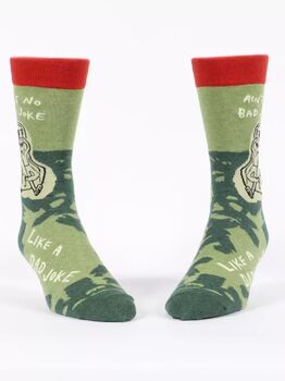 Mens 'Ain't No Bad Joke Like A Dad Joke' Socks, 2 of 3