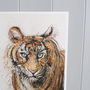 Tiger Wildlife Art Print, thumbnail 5 of 5