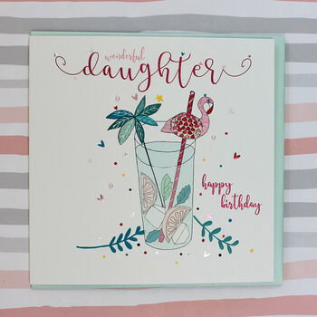 Luxurious Daughter Birthday Card, 2 of 2