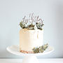 Surname Wedding Cake Topper, thumbnail 1 of 4