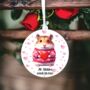 Personalised Hamster Love Decoration, thumbnail 1 of 2