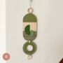 Small Green Tones Modern Style Wall Hanging, thumbnail 3 of 7