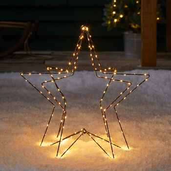 3D Star Outdoor Christmas Decoration, 2 of 4