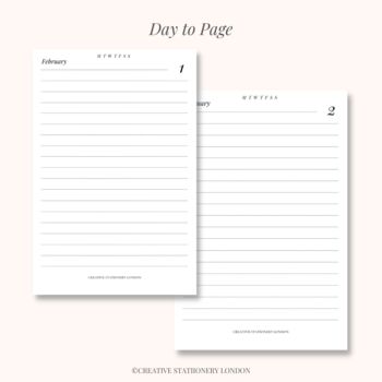 Personalised 2023 Diary | Colour Me Blush Pink, 4 of 7