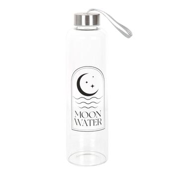 Moon Water Glass Water Bottle, 3 of 4