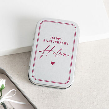 Forever Roses Anniversary Keepsake In Mini Tin, 5 of 5