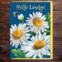 Daisies Card With Gold Type, thumbnail 1 of 2