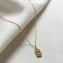 Cz Star And Eye Tarot Pendant Necklace, thumbnail 1 of 5