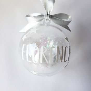 A Personalised Christmas Tree Bauble, 11 of 12