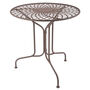 Vintage Rectory Metal Round Garden Table, thumbnail 1 of 4