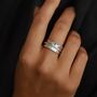 Personalised Sterling Silver Single Spinner Ring – 8mm, thumbnail 1 of 7