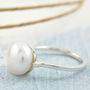 Pearl Statement Ring, thumbnail 7 of 11