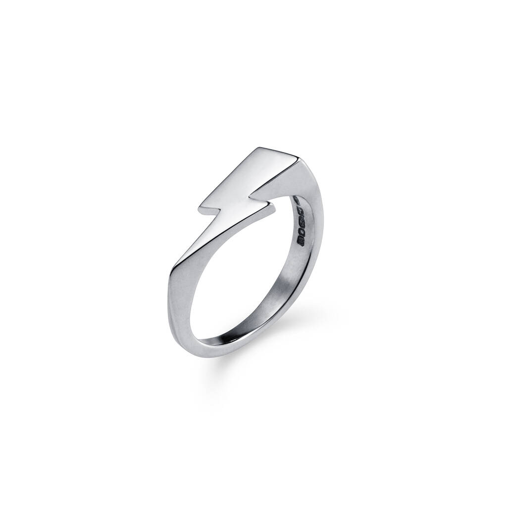 Bowie Flash Signet Ring, 1 of 2