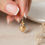 Personalised Sterling Silver And Gold Acorn Pendant Necklace, thumbnail 1 of 11