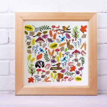 A Walk In The Woods Hand Embroidery Kit, 10 of 12