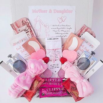 Mother And Daughter Spa Pamper Hamper Gift Box, 5 of 12
