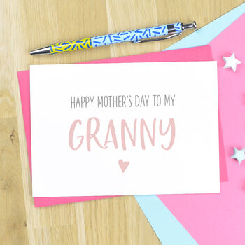 Mothers Day Card For Granny, 2 of 3