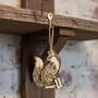 Woodland Fox Wooden Hanging Decoration, thumbnail 2 of 3