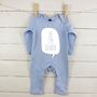 Personalised 'Hi I'm…' Babygrow, thumbnail 9 of 10