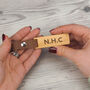 Personalised Initials Wooden Keyring, thumbnail 3 of 7