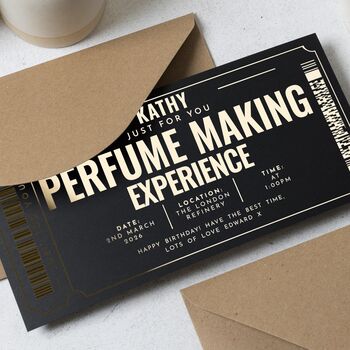 Personalised Perfume Making Experience Gift Voucher, 4 of 9