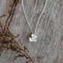 Sterling Silver Small Blossom Necklace Small, thumbnail 2 of 5