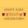 Personalised Beer Style Bar Runner, thumbnail 2 of 2