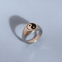Yin Yang Stainless Steel Ring, thumbnail 1 of 4