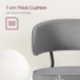 Set Of One/Two Dining Chair Modern Upholstered Chair, thumbnail 4 of 7