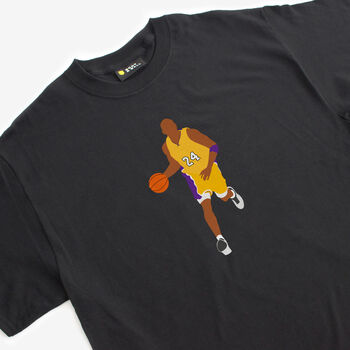 Kobe Bryant La Lakers Basketball T Shirt, 3 of 4