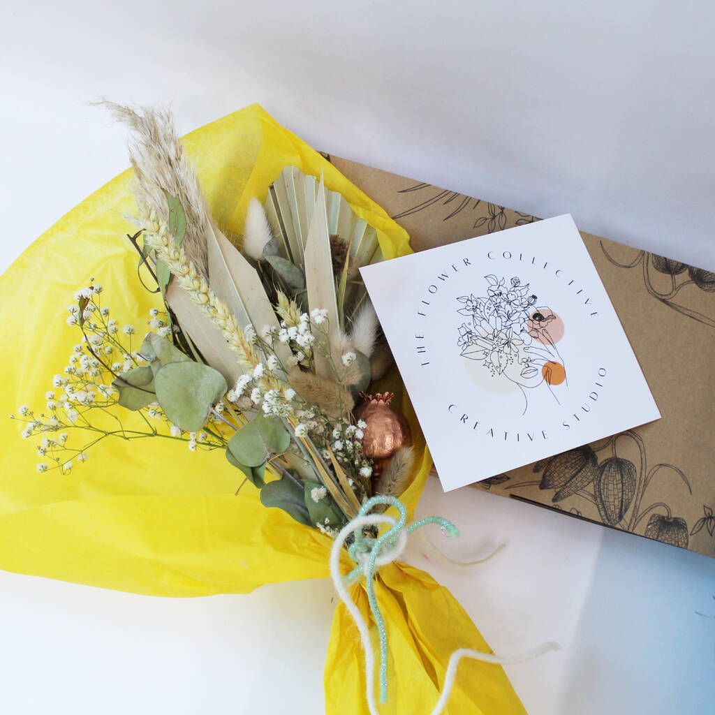 Rainbow Jewel Letterbox Dried Flowers By The Flower Collective ...