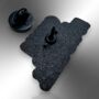 Shhh. No One Cares Enamel Lapel Pin Badge, thumbnail 6 of 8