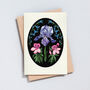 Language Of Flowers No. Two Botanical Greeting Card, thumbnail 1 of 3