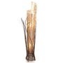 Twig Floor Lamp Handmade Fair Trade Shell Wrapped Floor, thumbnail 5 of 12