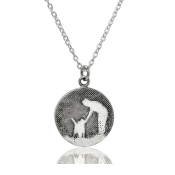Personalised 'Walk With Me' Dog Lovers Necklace, 3 of 5