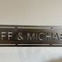 Metal Sign Personalised Names, Couples, Parent, Child, thumbnail 2 of 10