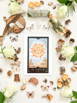 The Sun Tarot Card Premium Art Print, 3 of 5