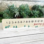 Wooden Christmas Train Advent Calendar Countdown, thumbnail 5 of 5