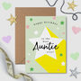 Rockstar Auntie Birthday Card, thumbnail 1 of 2